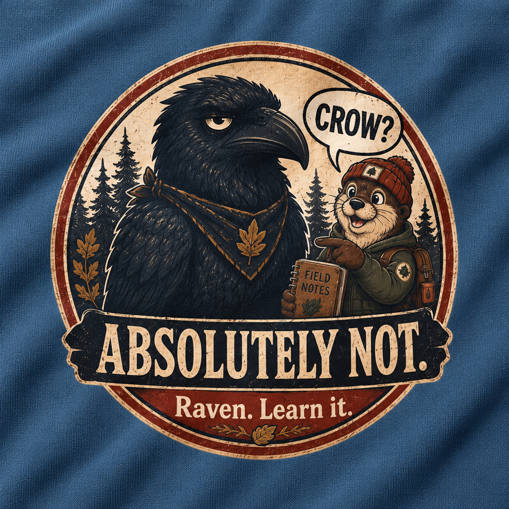 Crow? Absolutely Not Version 2 Sweatshirt