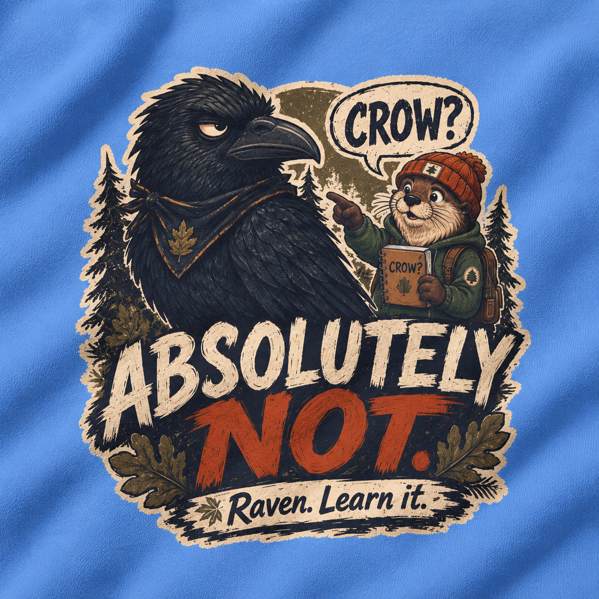 Crow? Absolutely Not Version 3 Sweatshirt