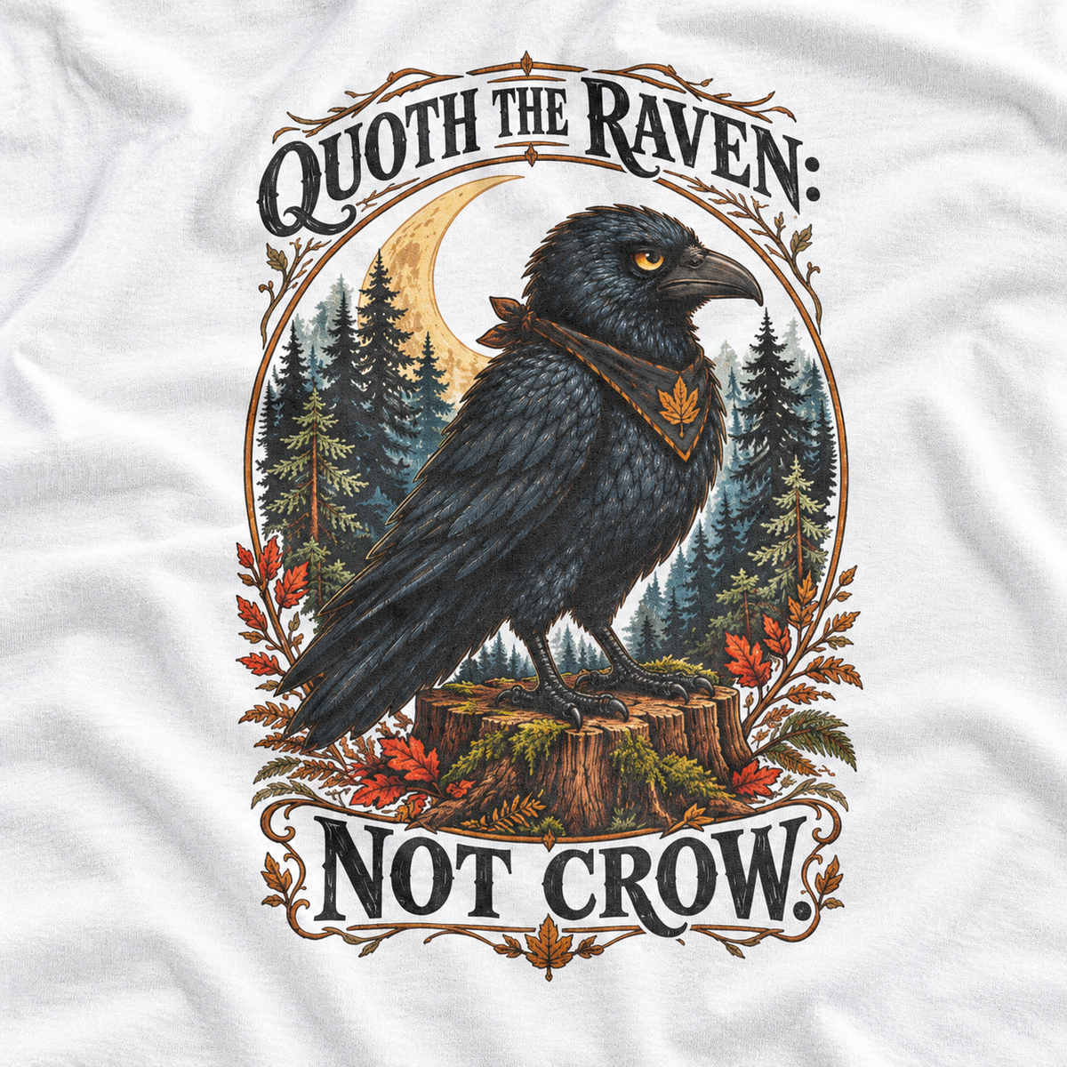 Quoth the Raven: Not Crow, Version 1 Otto and Echo Long Sleeve T-Shirt