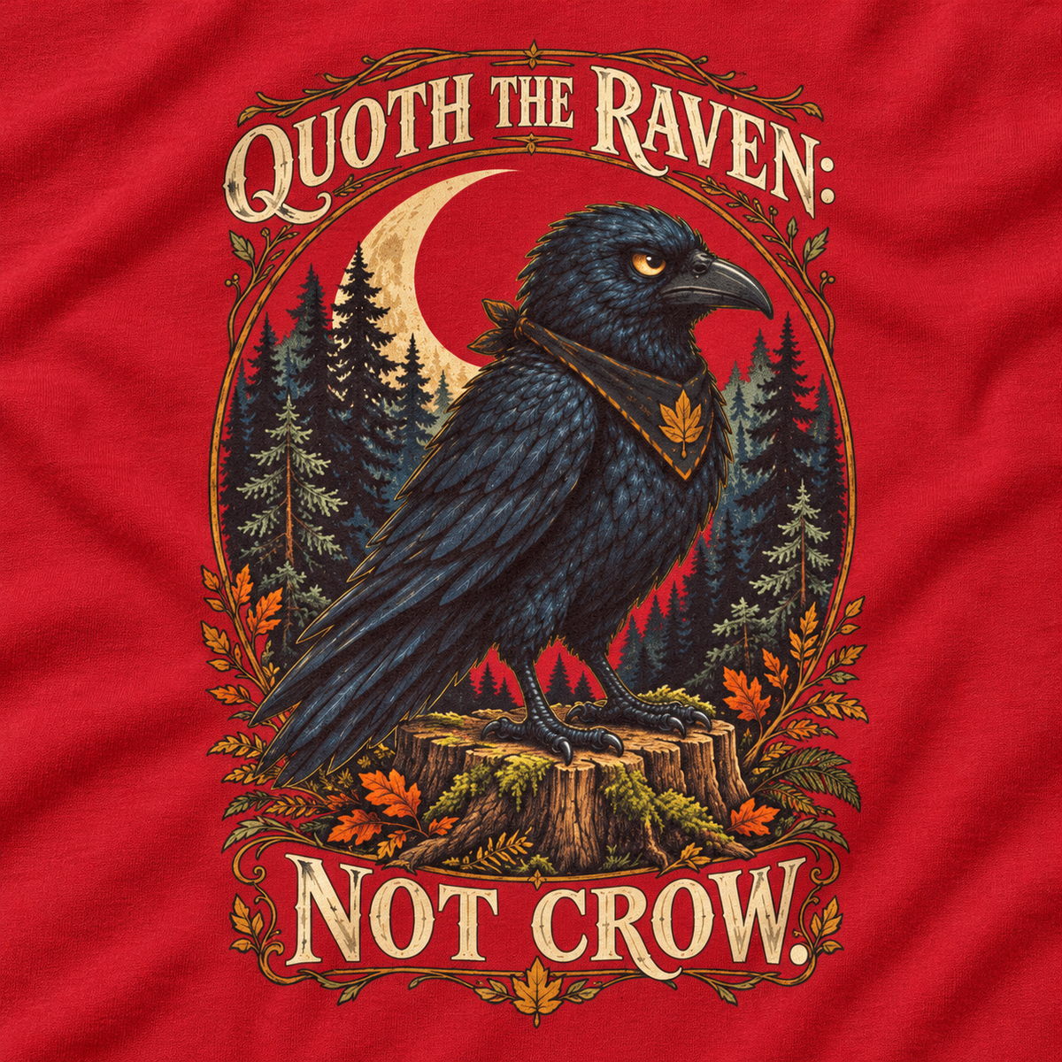 Quoth the Raven: Not Crow, Version 1 Otto and Echo Long Sleeve T-Shirt