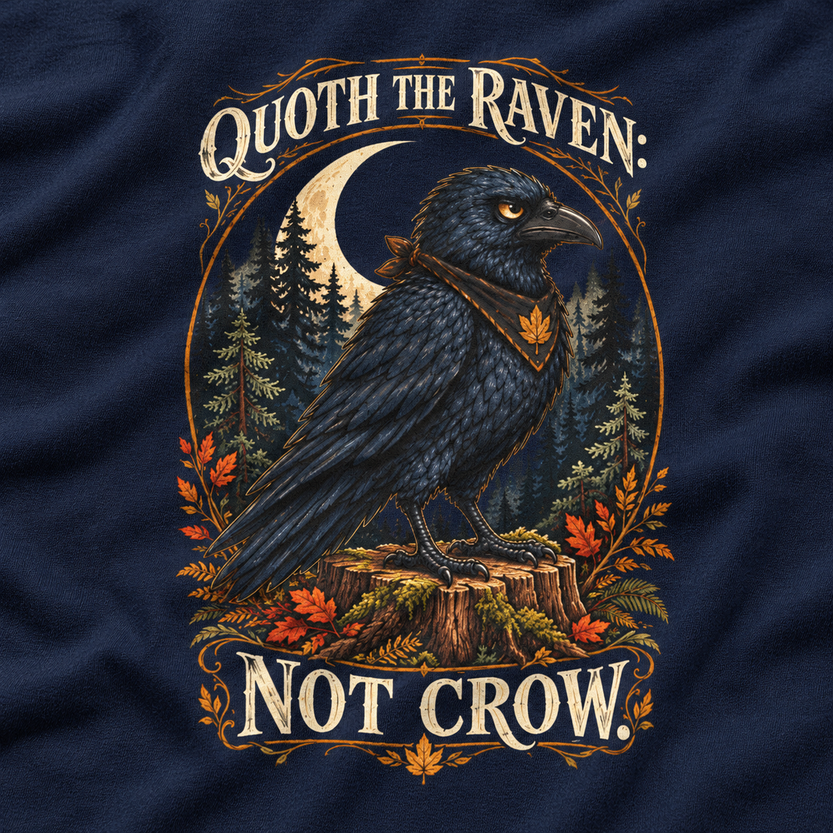 Quoth the Raven: Not Crow, Version 1 Otto and Echo Long Sleeve T-Shirt