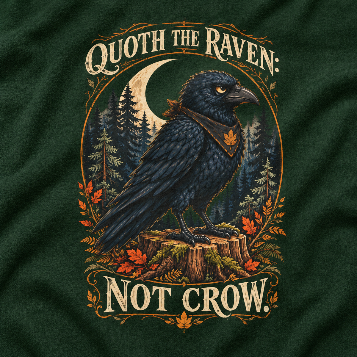 Quoth the Raven: Not Crow, Version 1 Otto and Echo Long Sleeve T-Shirt