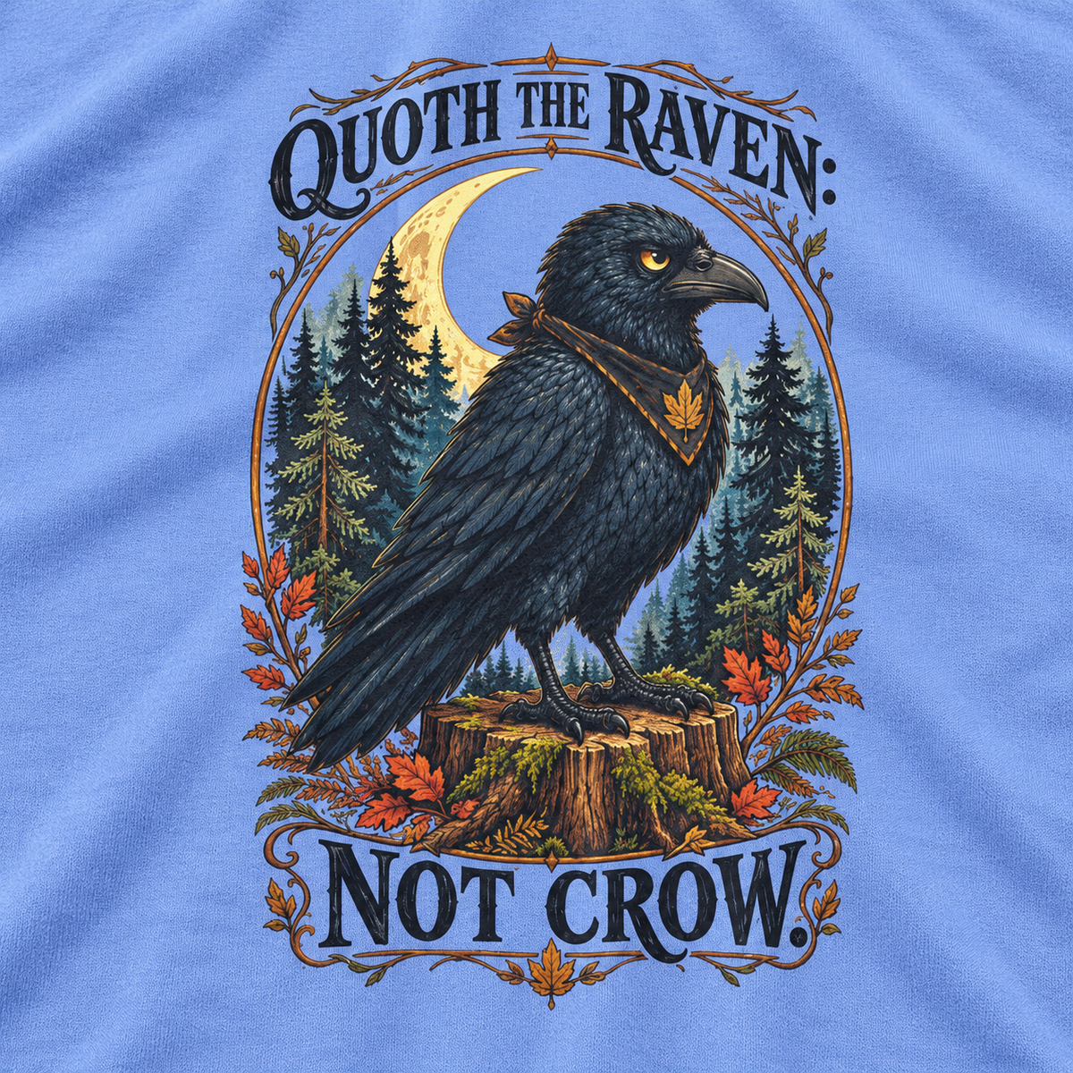 Quoth the Raven: Not Crow, Version 1 Otto and Echo Long Sleeve T-Shirt
