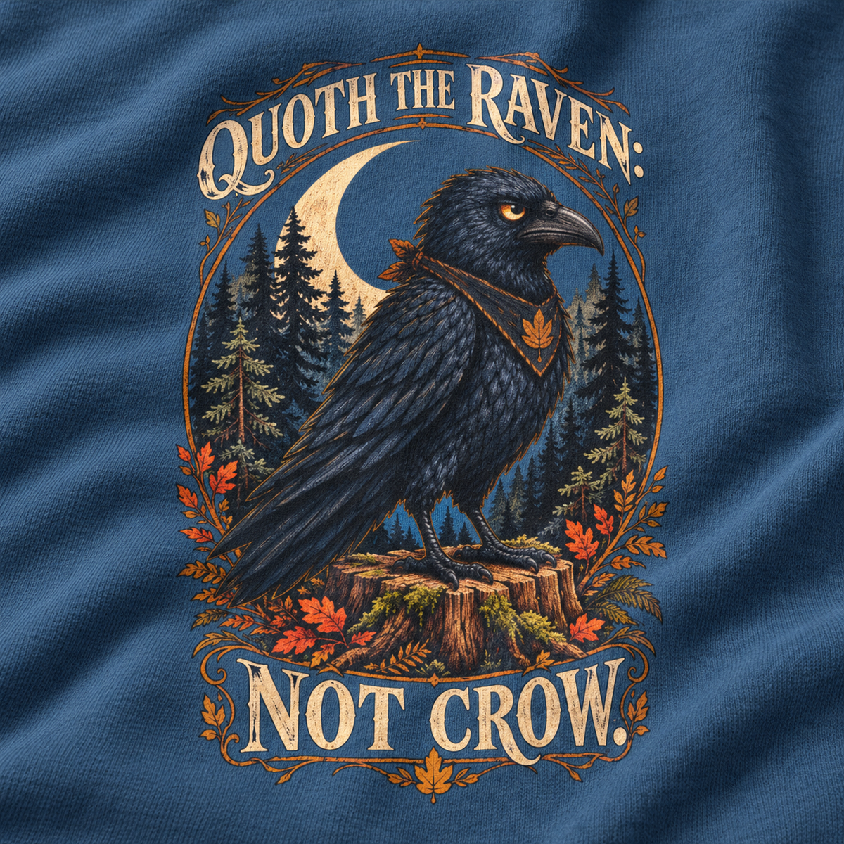 Quoth The Raven: Not Crow Version 1 Sweatshirt