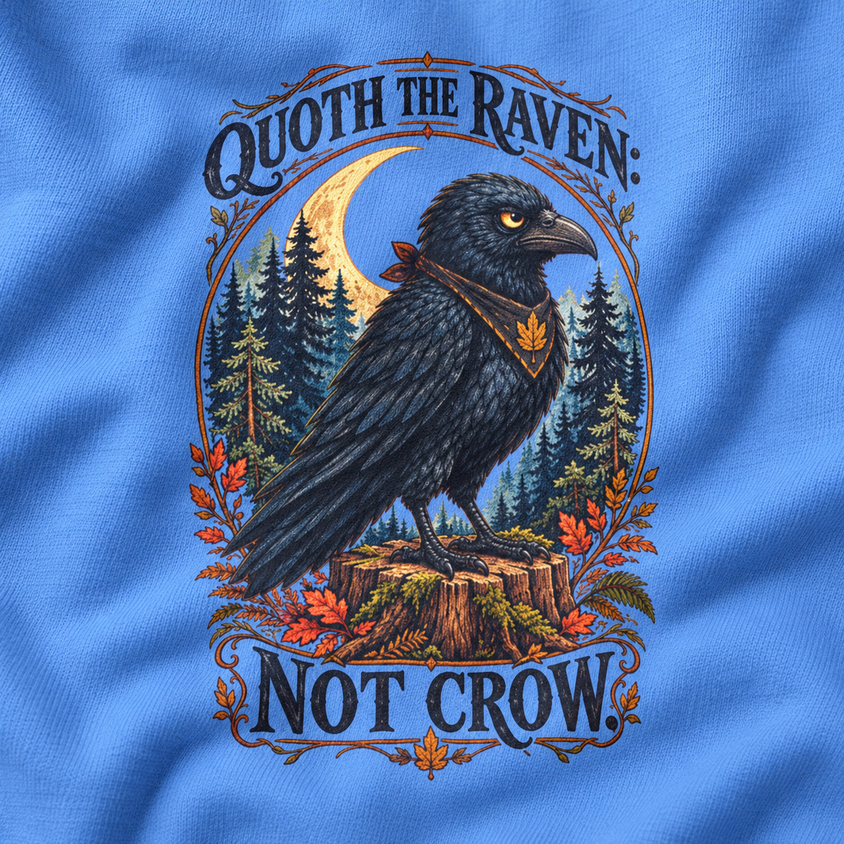 Quoth The Raven: Not Crow Version 1 Sweatshirt