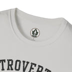 Introverted But Will Talk for 45 Minutes about Bark T‑Shirt