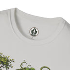 Kudzu Vine Monster with Garden Gnome Version 4 T‑Shirt