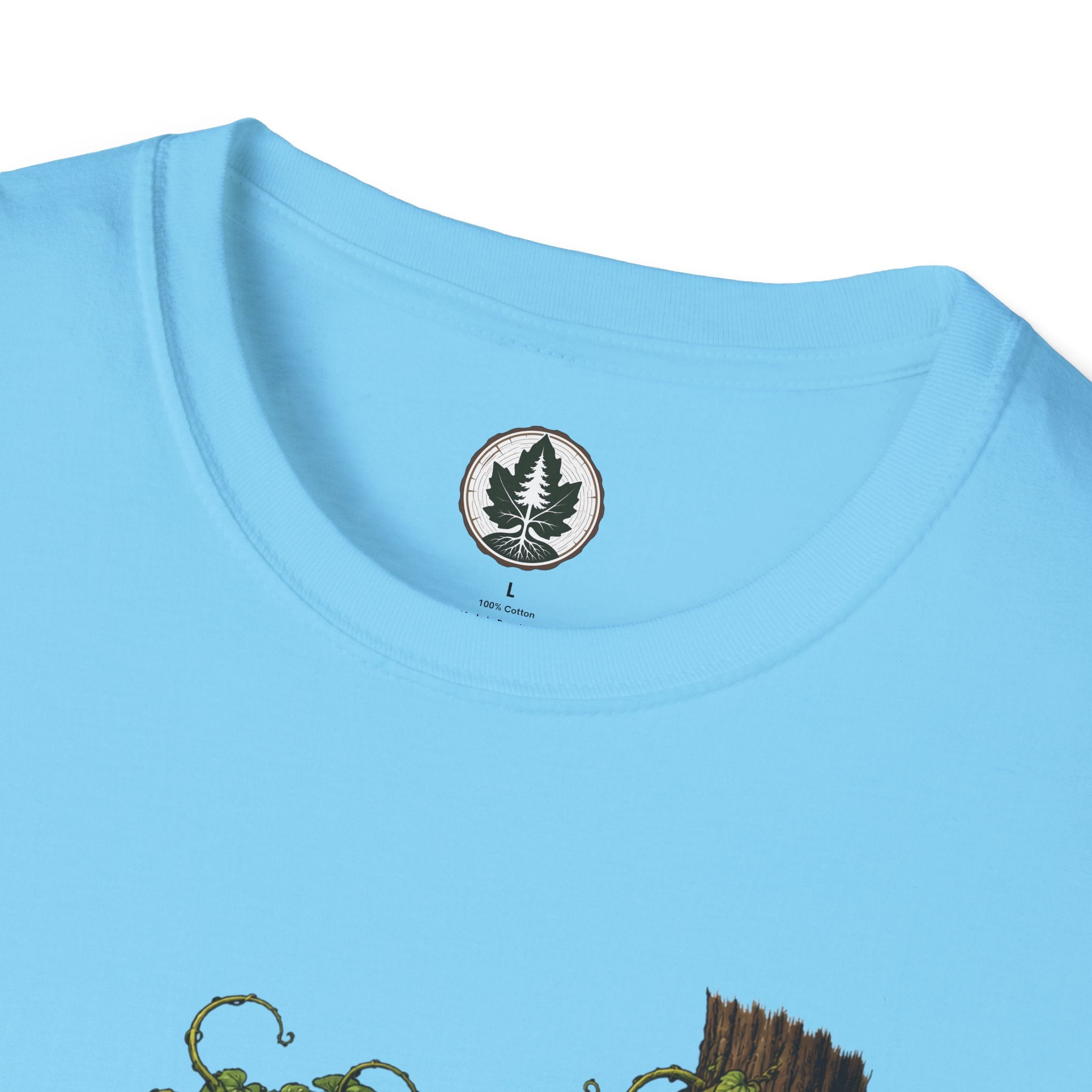 Kudzu Vine Monster with Garden Gnome Version 2 T‑Shirt