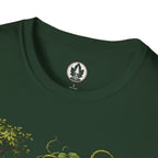 Kudzu Vine Monster with Garden Gnome Version 4 T‑Shirt