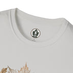 Skeleton Leaf Collage T‑Shirt