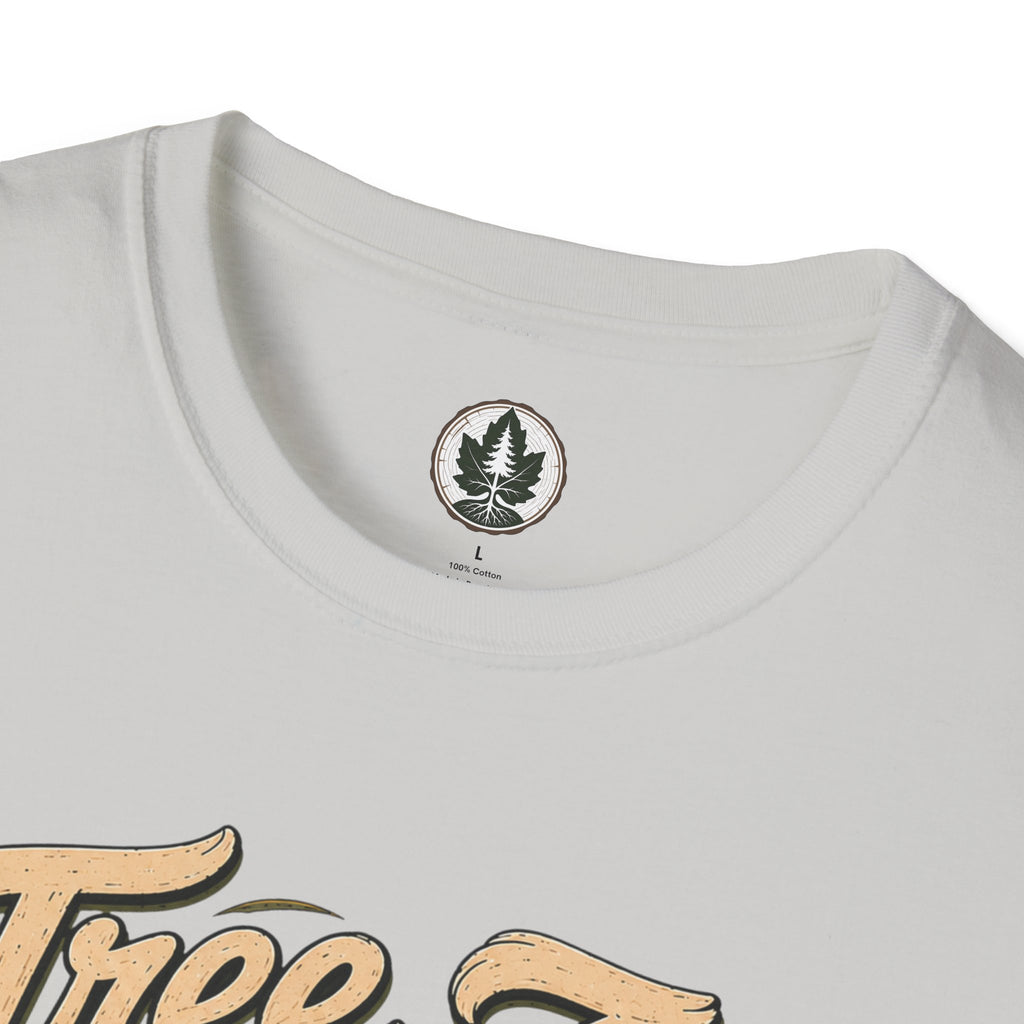 Tree Zen Version 3 with Forest and Mountains in background T‑Shirt