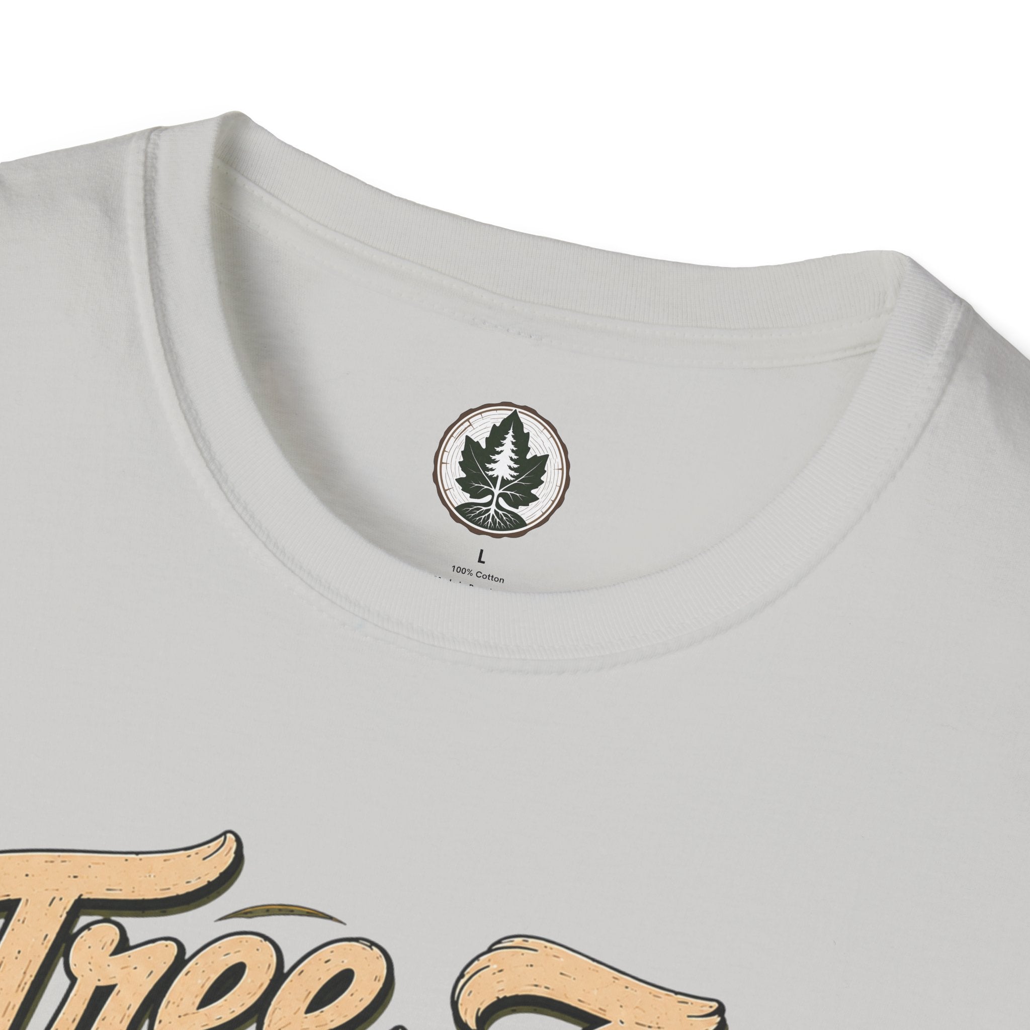 Tree Zen Version 3 with Forest and Mountains in background T‑Shirt