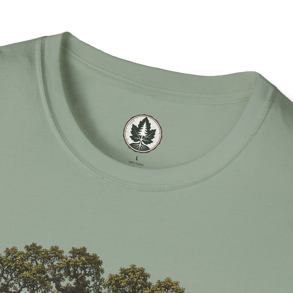 Looking up at Giant Tree Version Two T‑Shirt