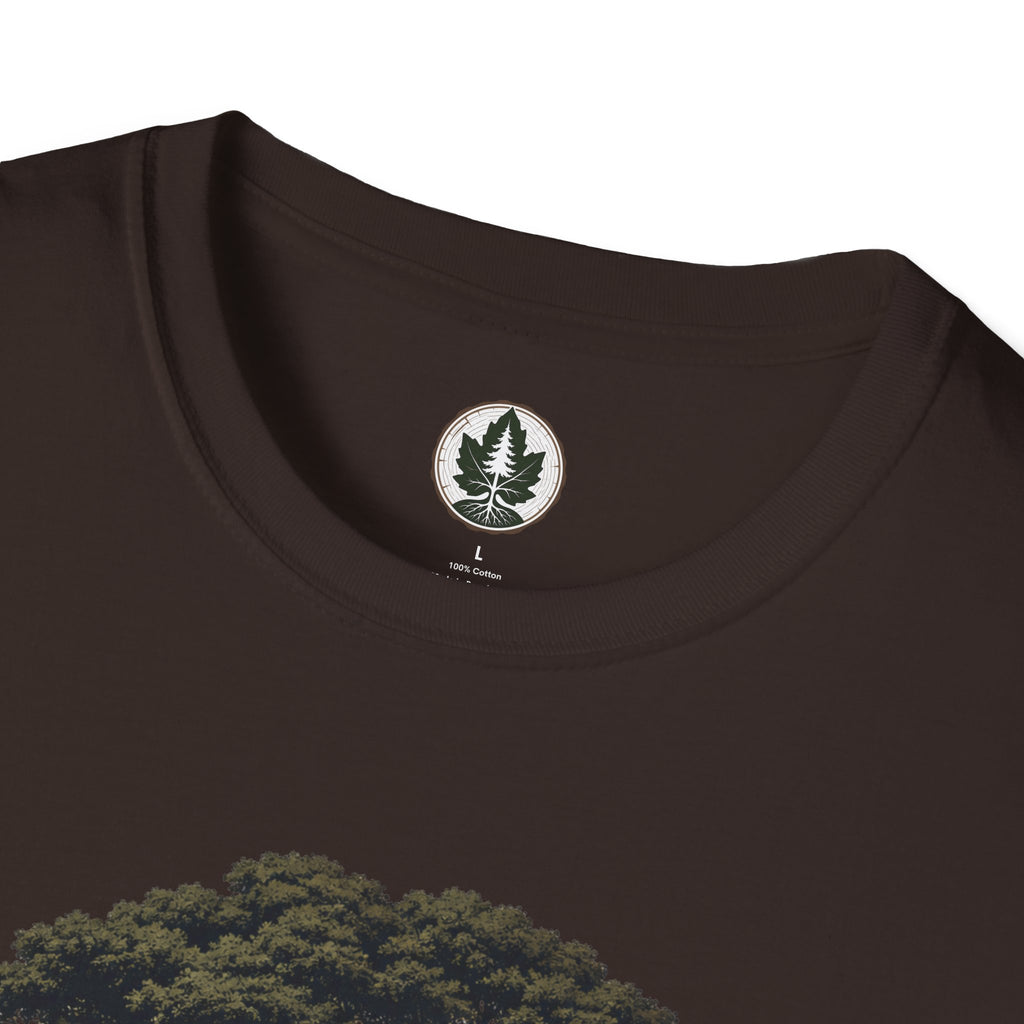Looking up at Giant Tree Version Four T‑Shirt