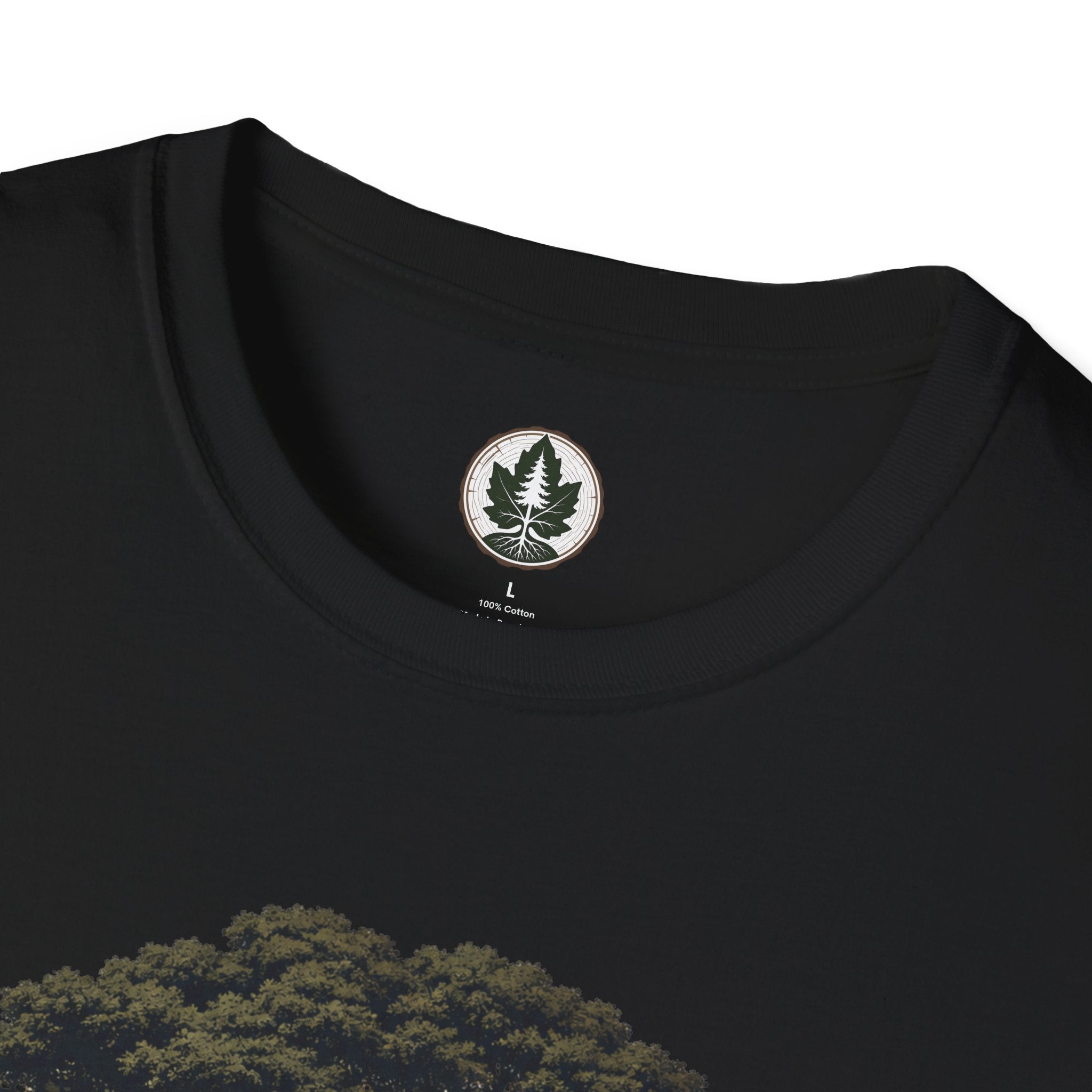 Looking up at Giant Tree Version Four T‑Shirt