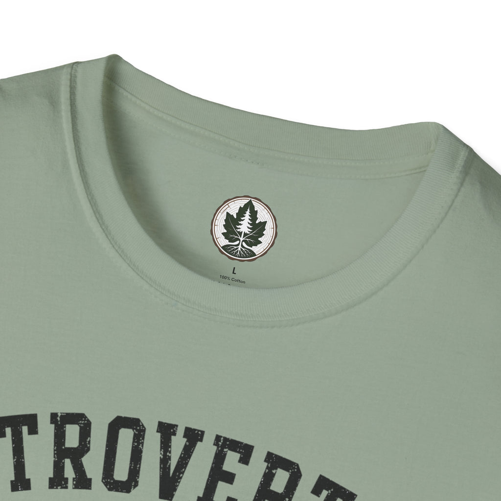 Introverted But Will Talk for 45 Minutes about Bark T‑Shirt