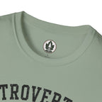 Introverted But Will Talk for 45 Minutes about Bark T‑Shirt