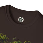Kudzu Vine Monster with Garden Gnome Version 4 T‑Shirt