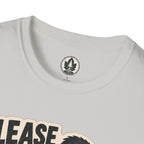 Please Leaf Me Alone (This is Why I Work Alone) Version 4 T‑Shirt