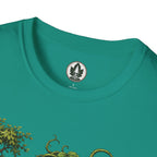 Kudzu Vine Monster with Garden Gnome Version 4 T‑Shirt