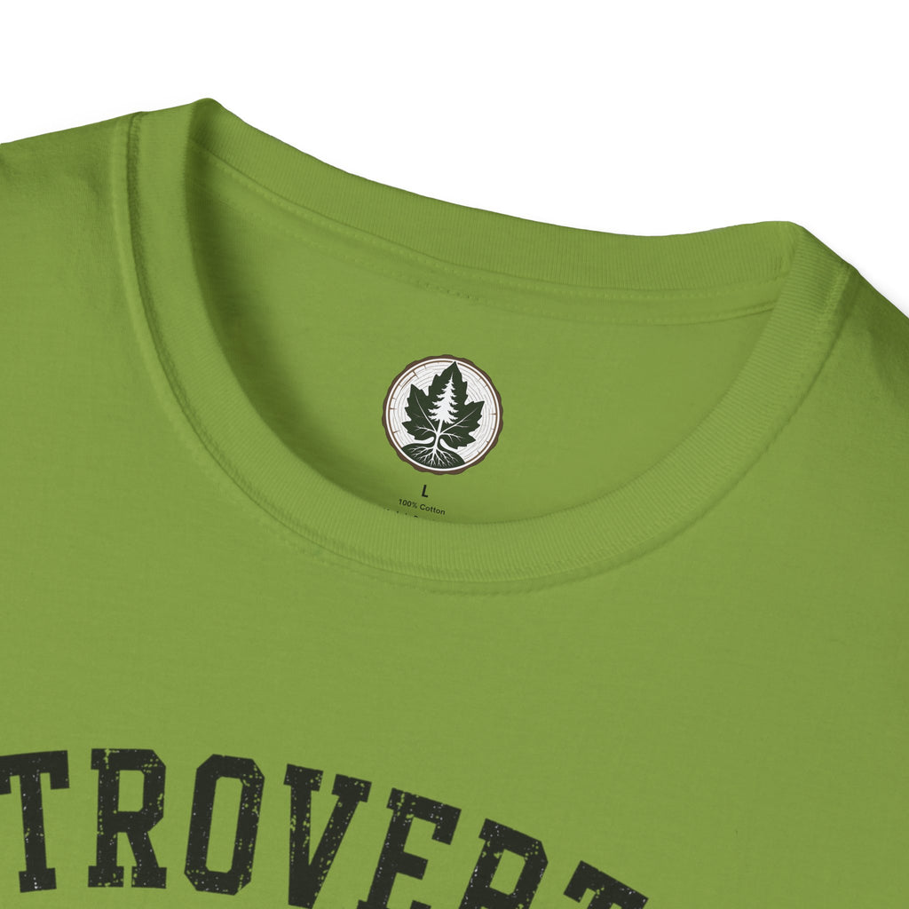 Introverted But Will Talk for 45 Minutes about Bark T‑Shirt