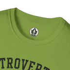 Introverted But Will Talk for 45 Minutes about Bark T‑Shirt