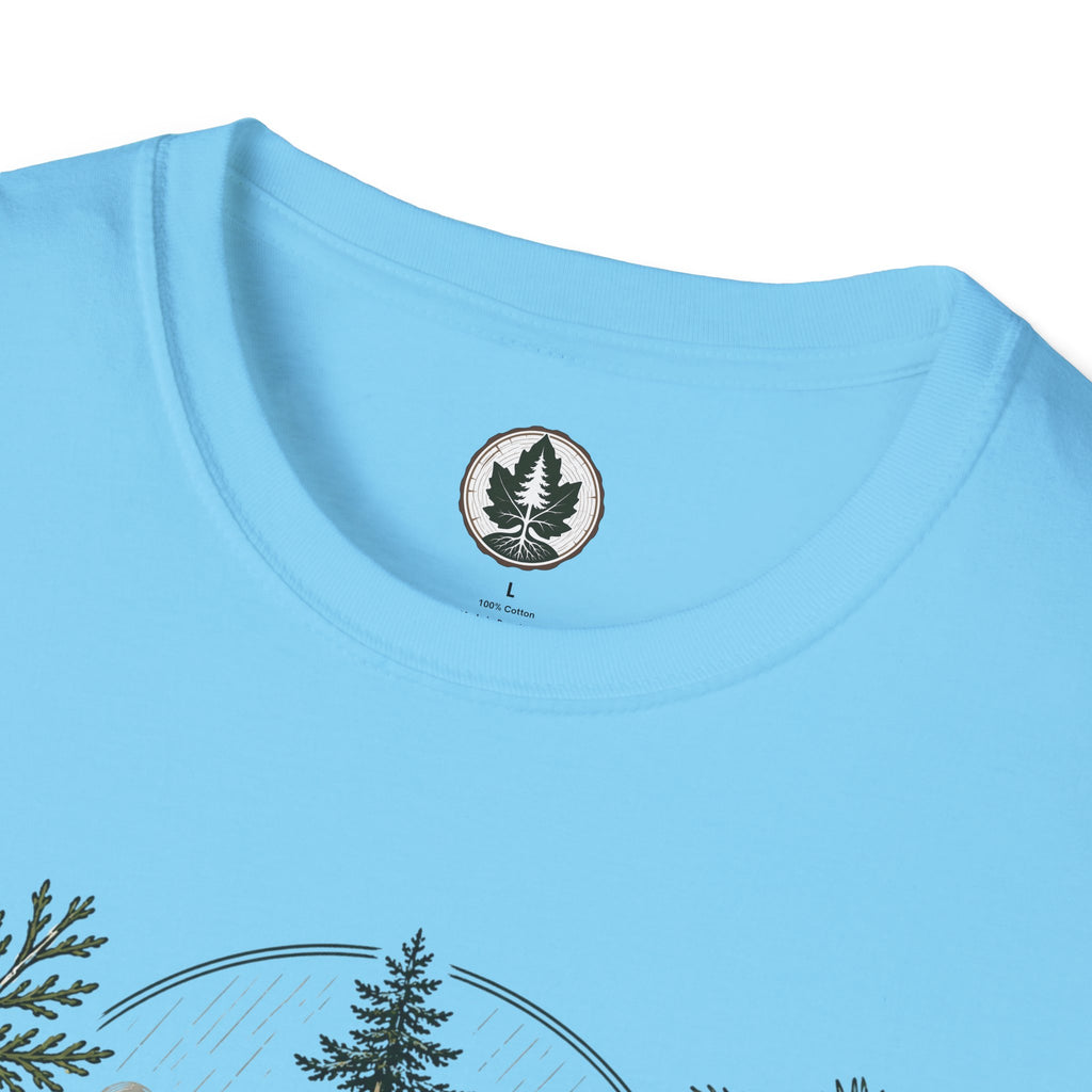 Pacific Northwest Trees, Mossy, Moody, Superior T‑Shirt