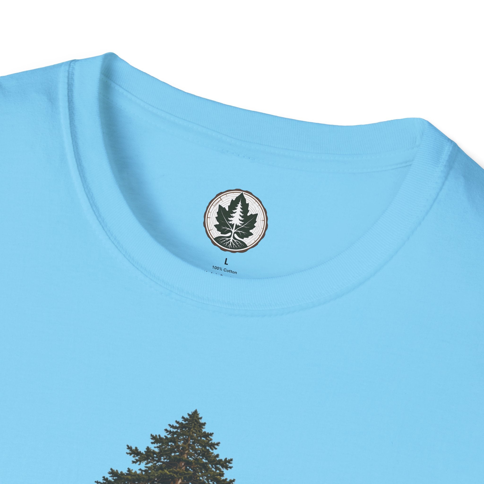 Looking up at Giant Tree Version Three T‑Shirt