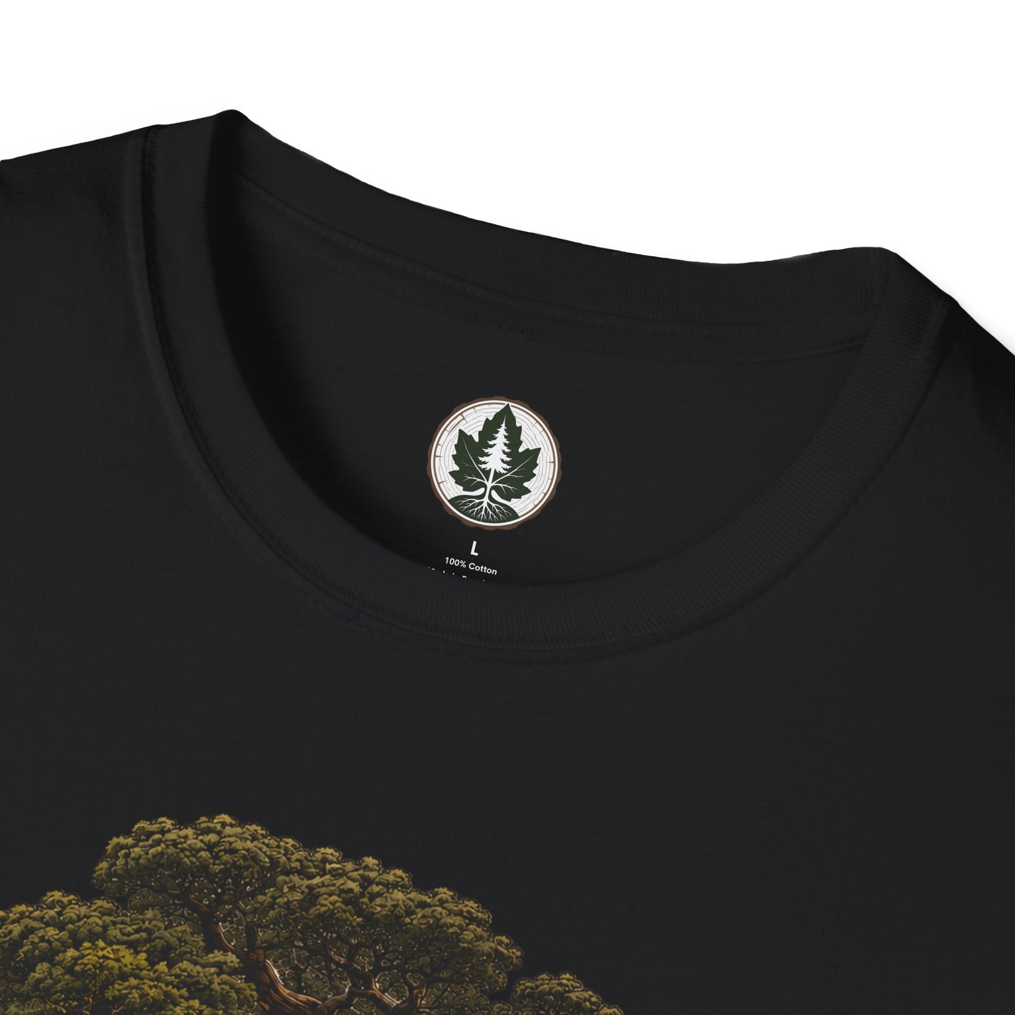 Looking up at Giant Tree Version Five T‑Shirt