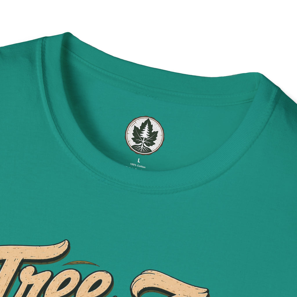 Tree Zen Version 3 with Forest and Mountains in background T‑Shirt