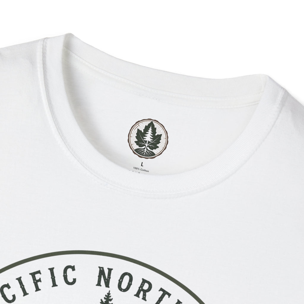 Pacific Northwest Tree T‑Shirt — “Rooted Here” Tee