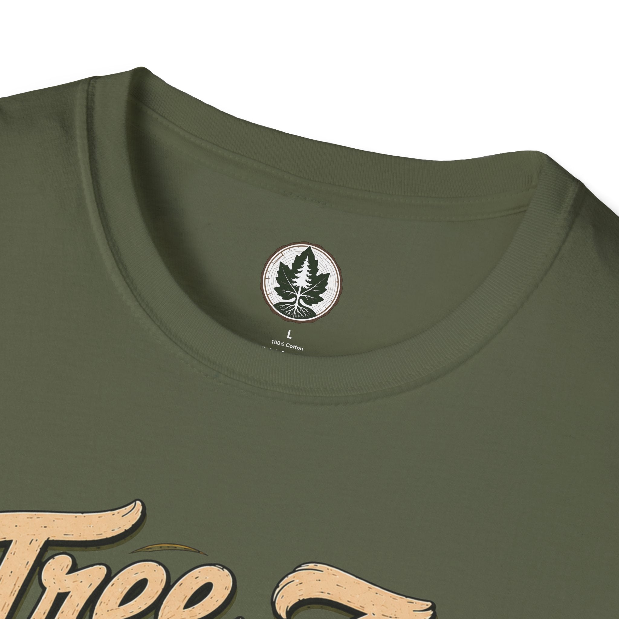 Tree Zen Version 3 with Forest and Mountains in background T‑Shirt