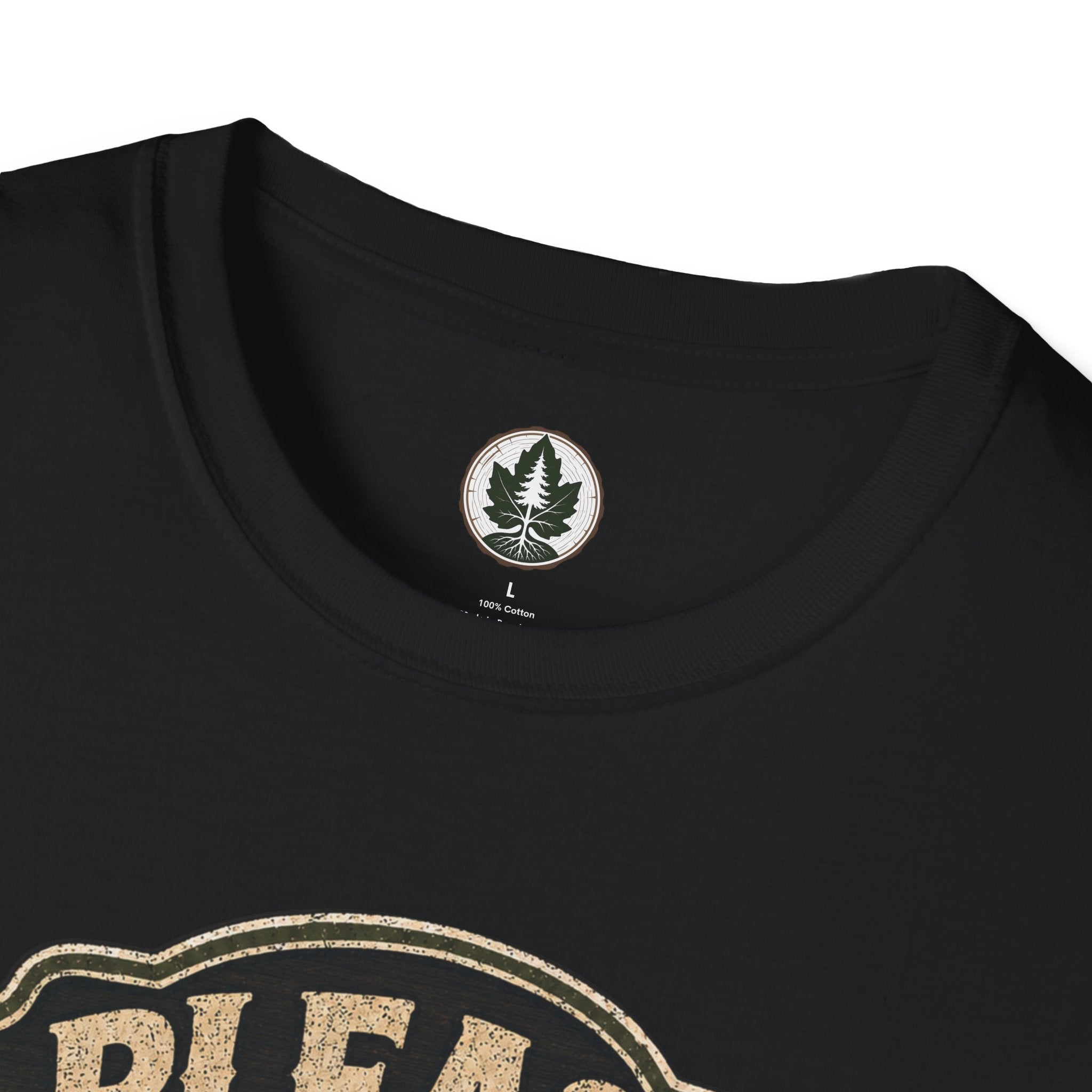Please Leaf Me Alone (This is Why I Work Alone) Version 3 T‑Shirt
