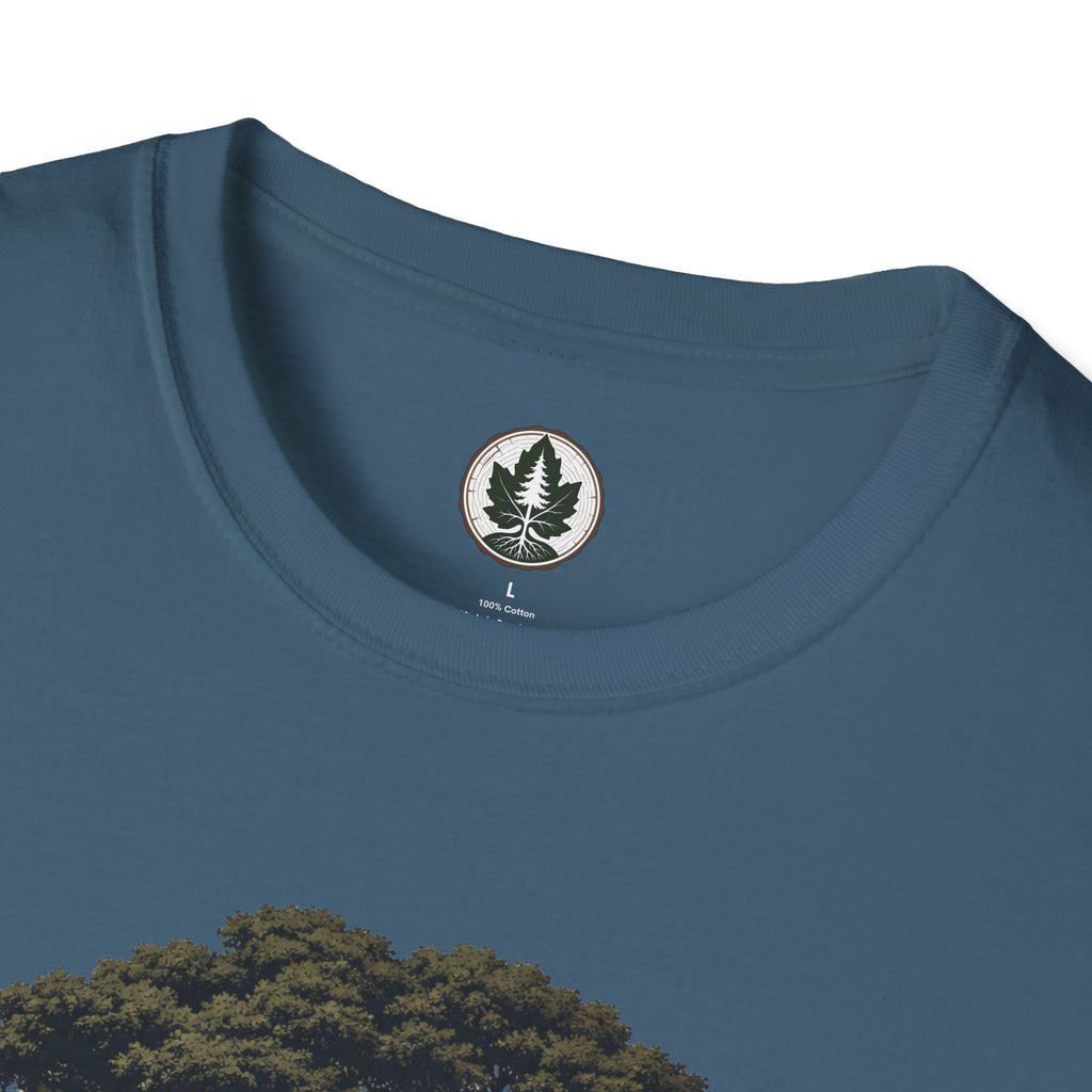 Looking up at Giant Tree Version Four T‑Shirt