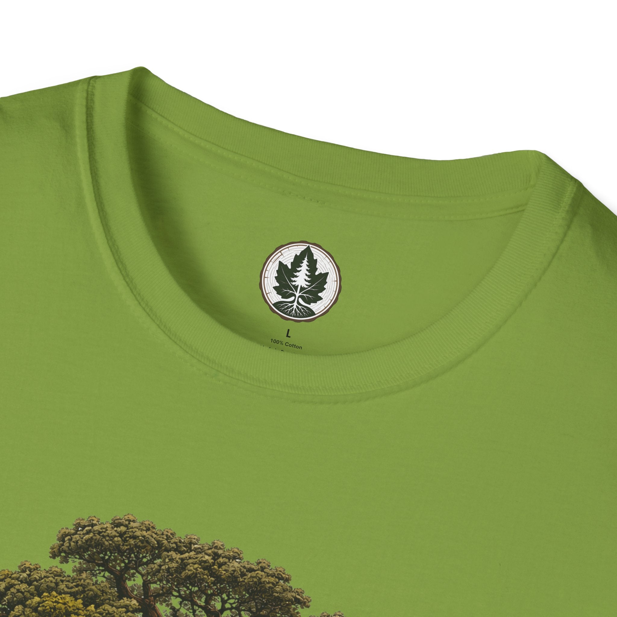 Looking up at Giant Tree Version Five T‑Shirt