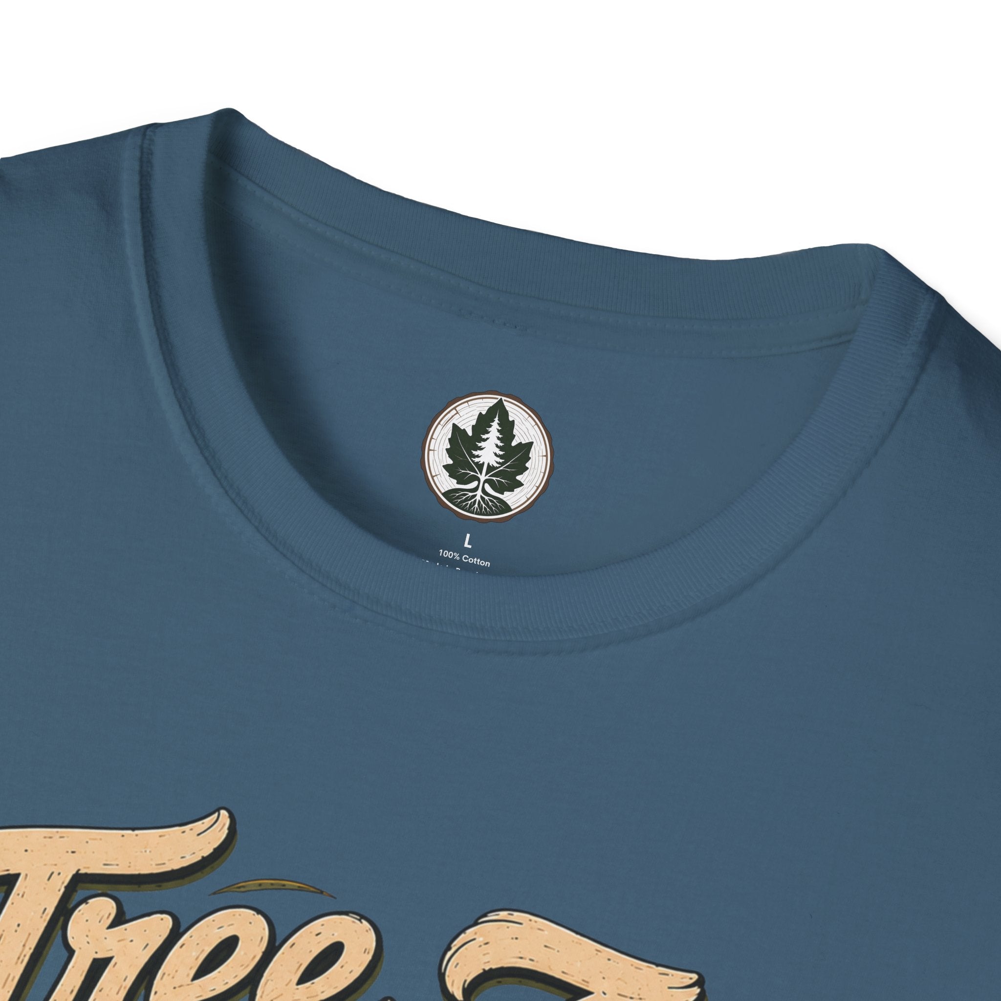 Tree Zen Version 3 with Forest and Mountains in background T‑Shirt