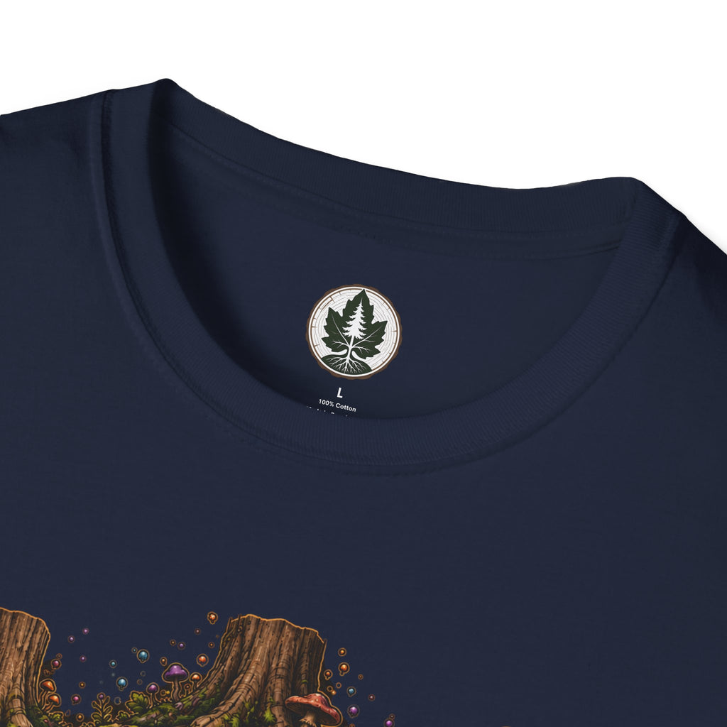 Mushroom Root Party Version 3 T‑Shirt