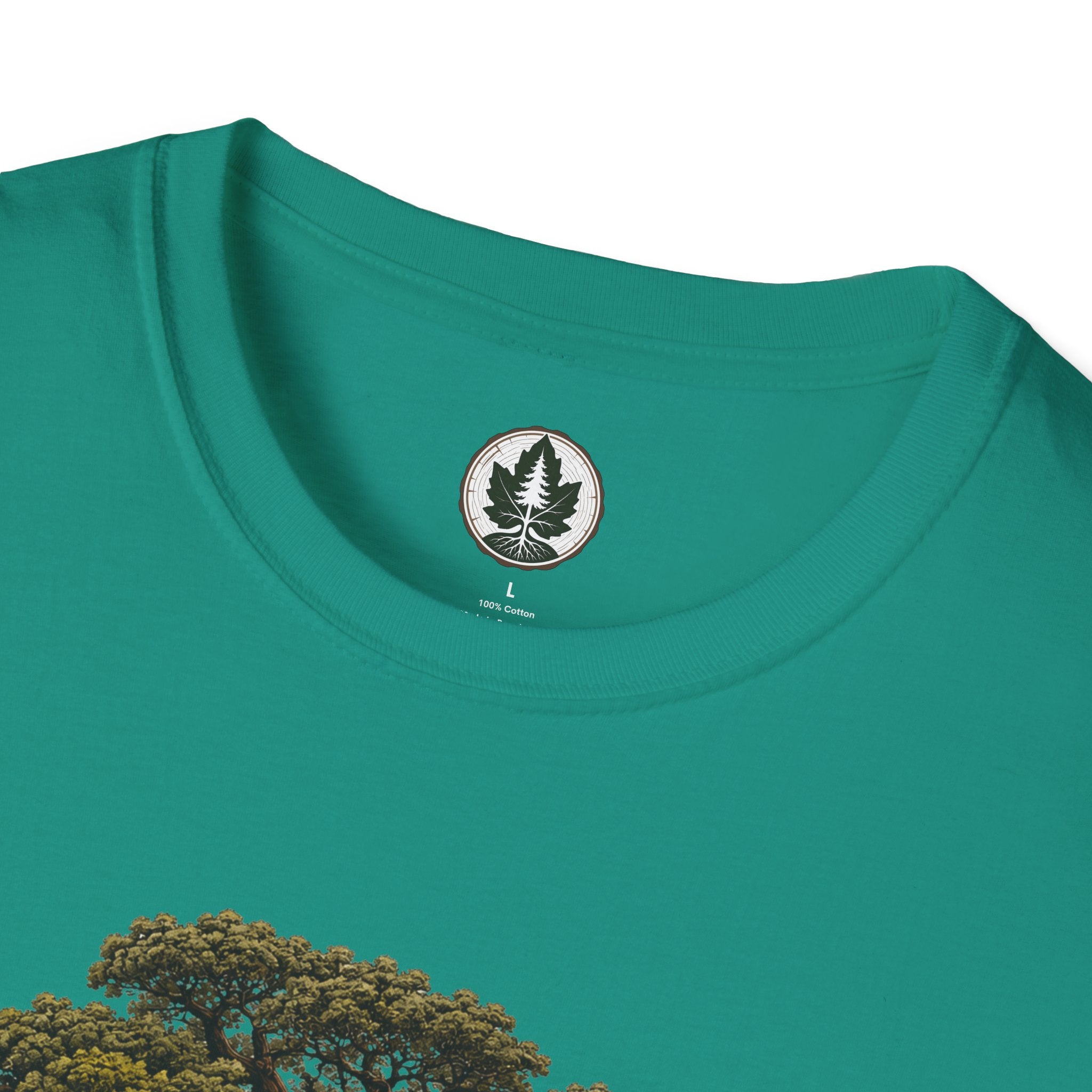 Looking up at Giant Tree Version Five T‑Shirt