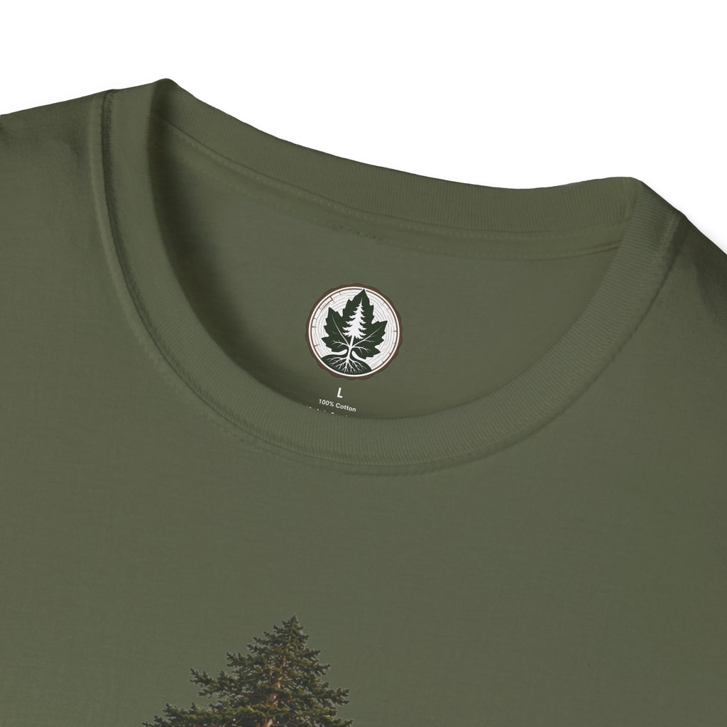 Looking up at Giant Tree Version Three T‑Shirt