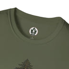 Looking up at Giant Tree Version Three T‑Shirt