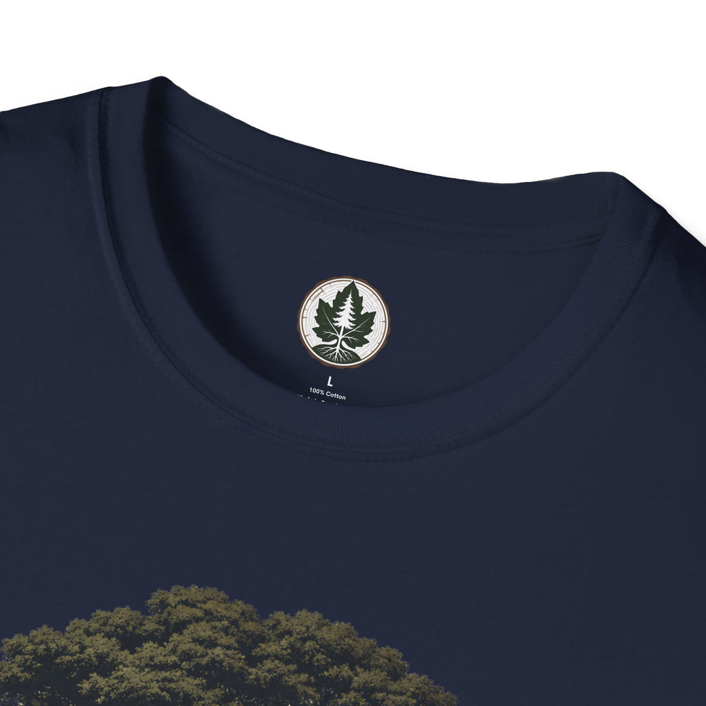 Looking up at Giant Tree Version Four T‑Shirt