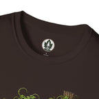 Kudzu Vine Monster with Garden Gnome Version 2 T‑Shirt