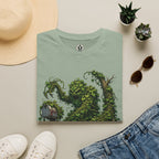 Kudzu Vine Monster with Garden Gnome Version 1 T‑Shirt