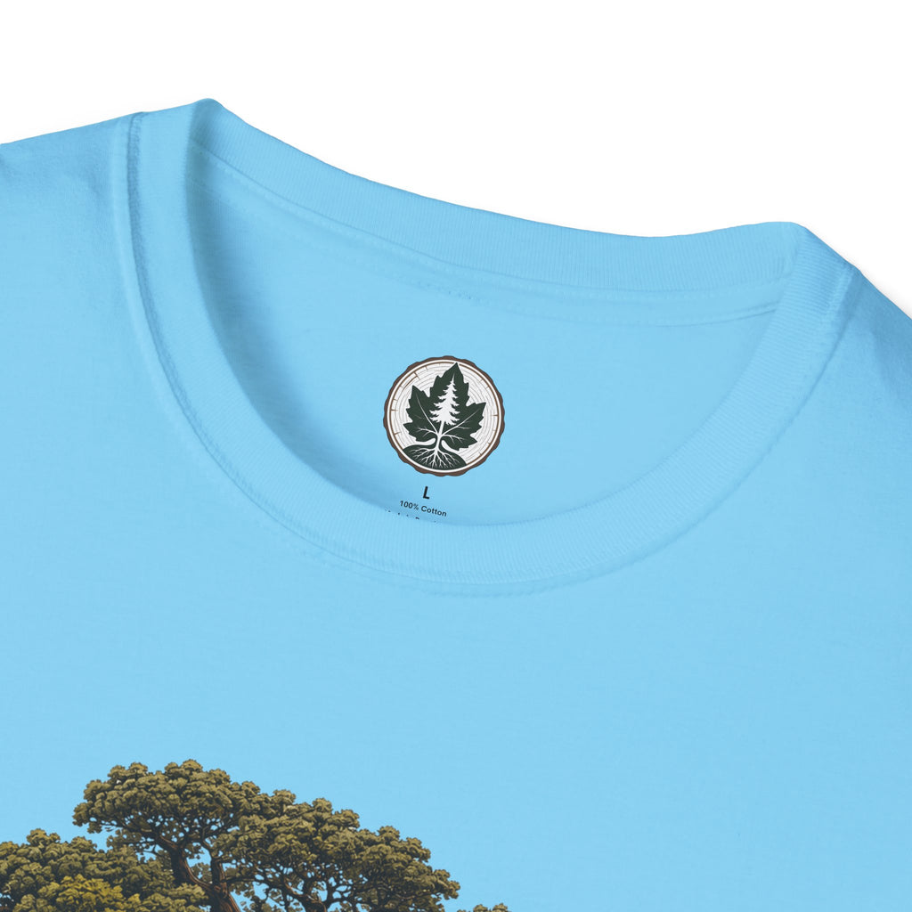 Looking up at Giant Tree Version Five T‑Shirt