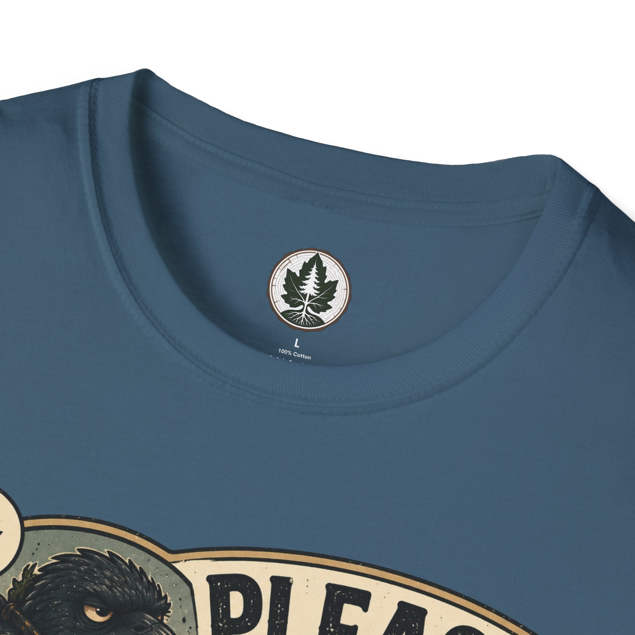 Please Leaf Me Alone (This is Why I Work Alone) Version 5 T‑Shirt