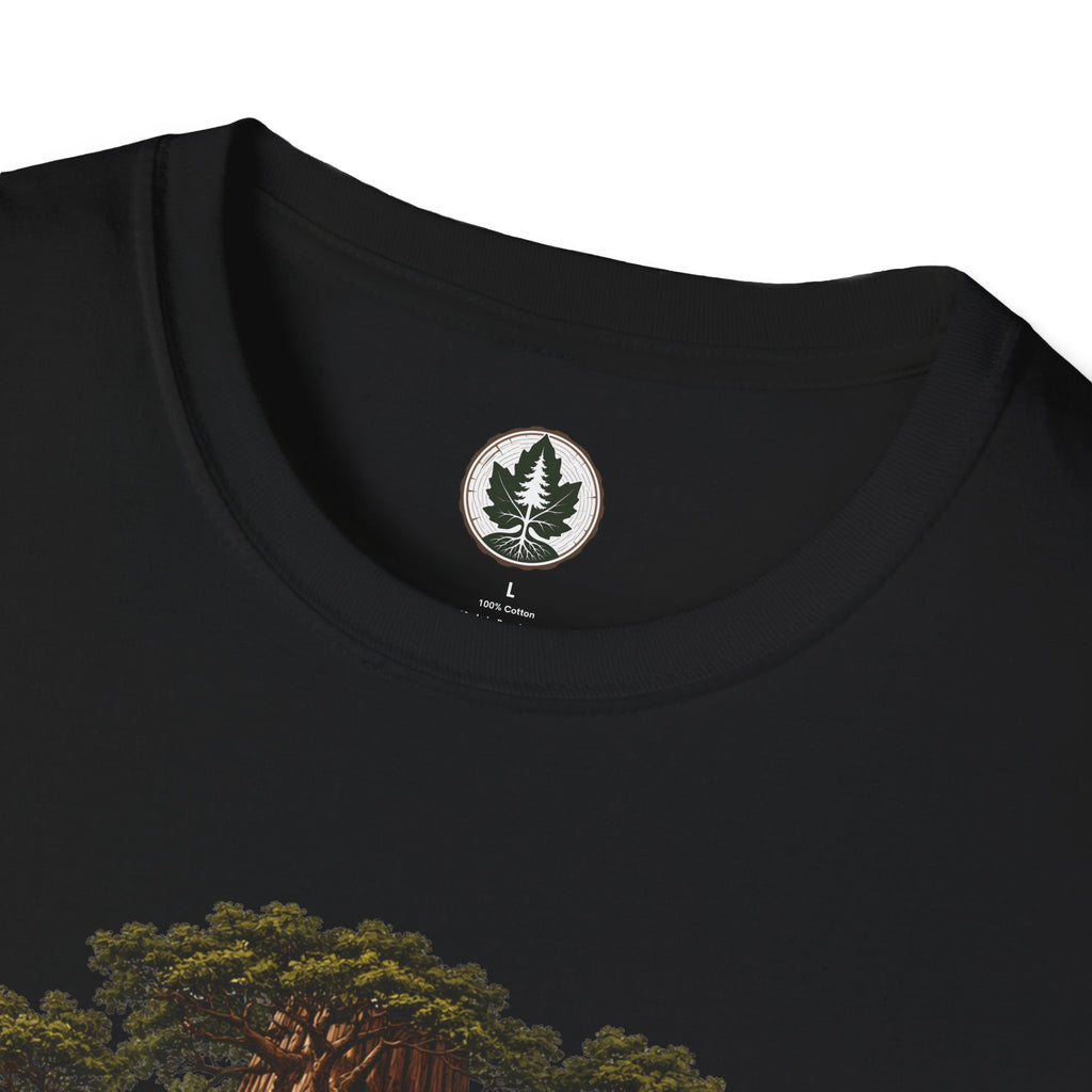 Looking up at Giant Tree Version One T‑Shirt