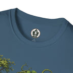 Kudzu Vine Monster with Garden Gnome Version 4 T‑Shirt