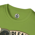 Please Leaf Me Alone (This is Why I Work Alone) Version 5 T‑Shirt
