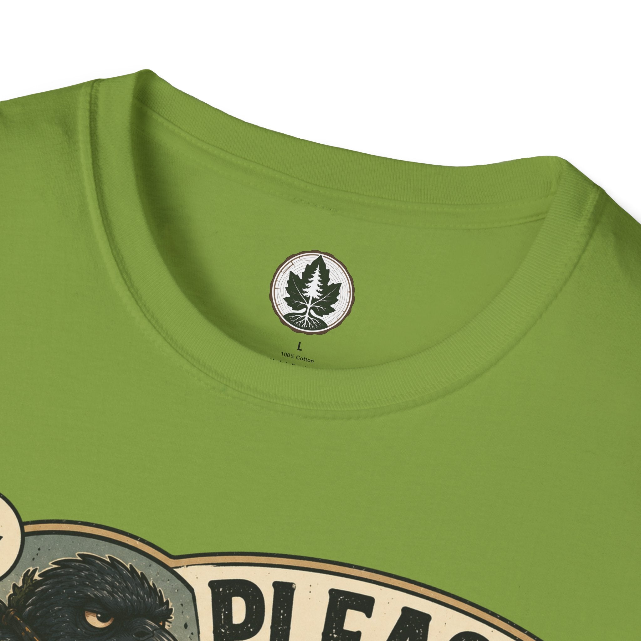 Please Leaf Me Alone (This is Why I Work Alone) Version 5 T‑Shirt
