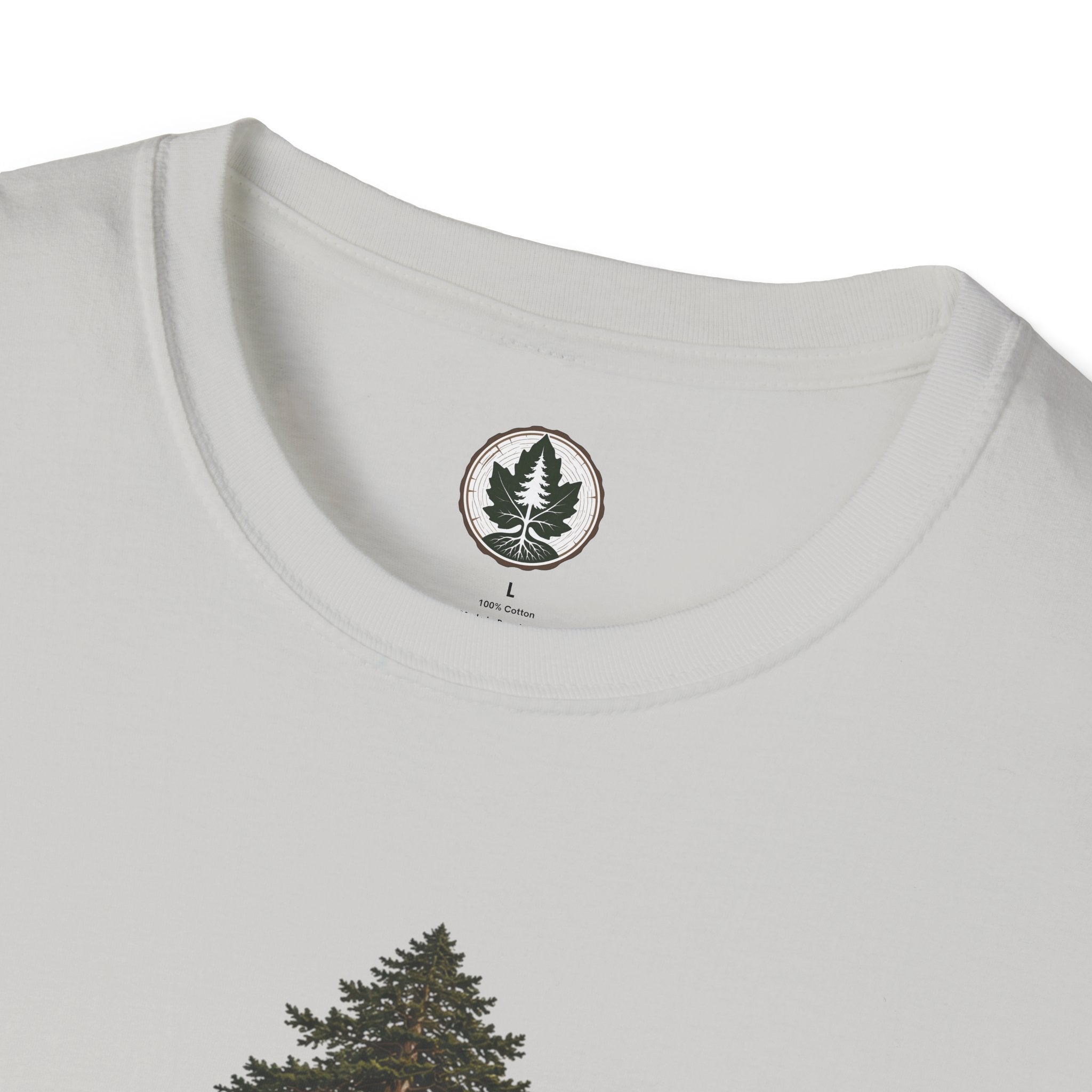 Looking up at Giant Tree Version Three T‑Shirt